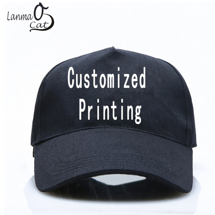 Lanmaocat High Quality DIY Your Own Cap Custom Logo